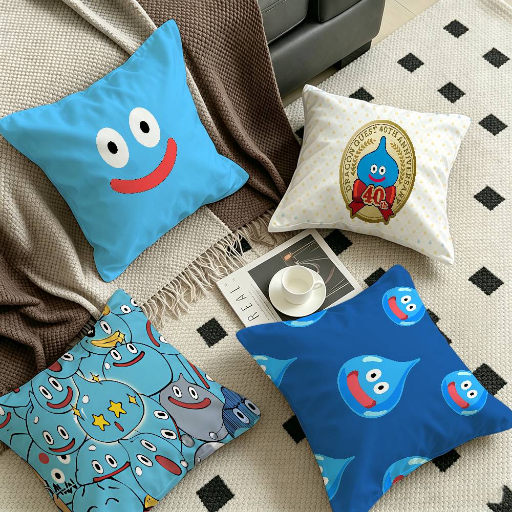 Office Quest - Cartoon Slime D-dragon Quest Pillow Gift