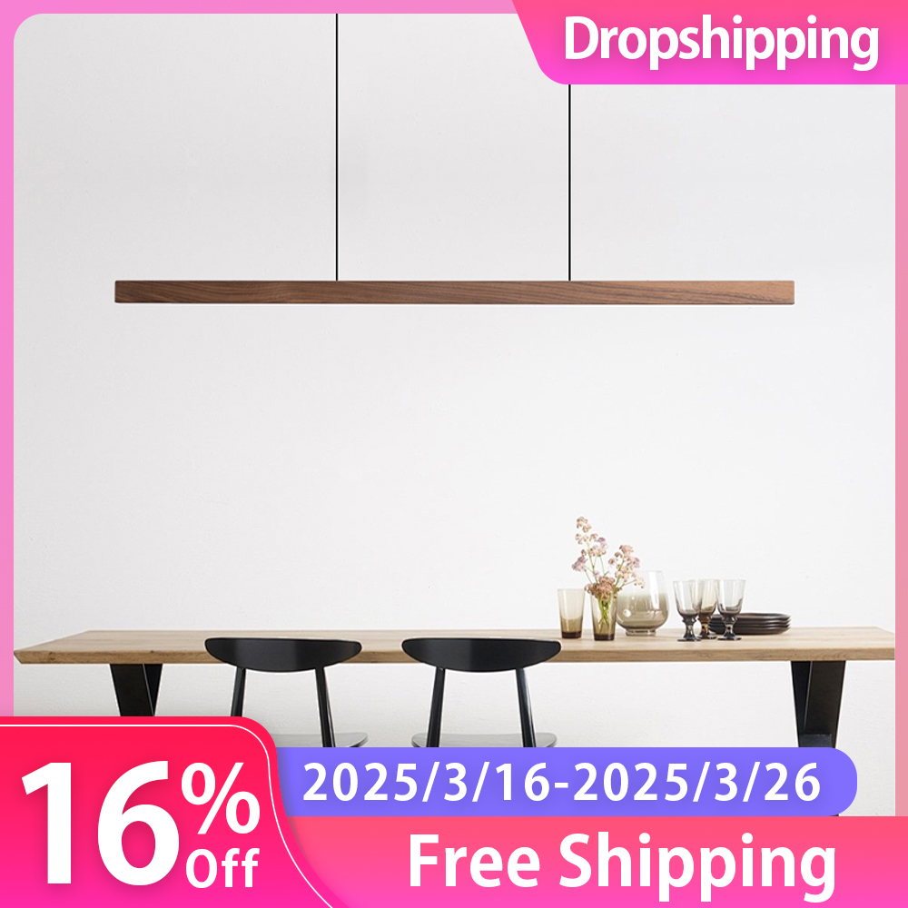 Office Technician - Customized Wooden Pendant Lights Hanging Lamp