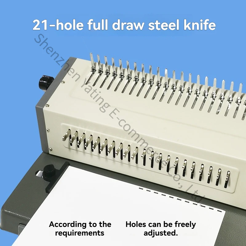 21 Holes Comb Binding Machine  - огляд і ціна Binding Machine Comb