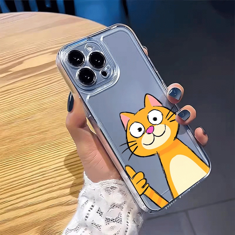 Cute Cartoon Orange Cat Phone  - огляд і ціна Receipt Printer Thermal